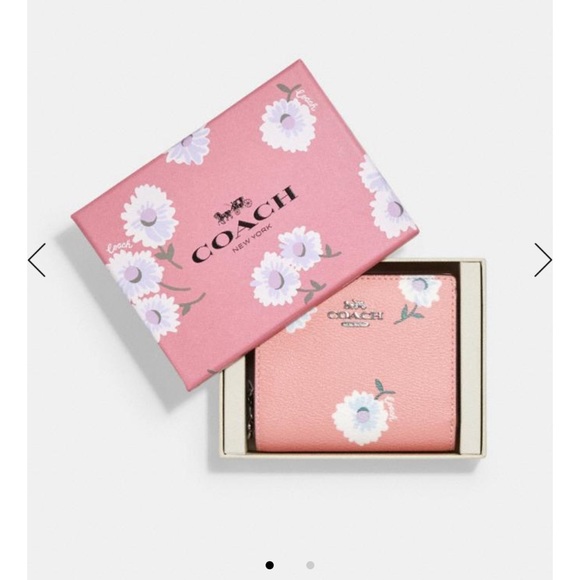 🌸🌸🆕 Coach Boxed Snap Wallet With Daisy Print🌸 - Picture 10 of 11